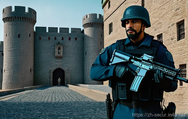 정보보안학 보안 취약점 스캐닝 - Here are three image generation prompts in English, designed to adhere strictly to your safety guide...