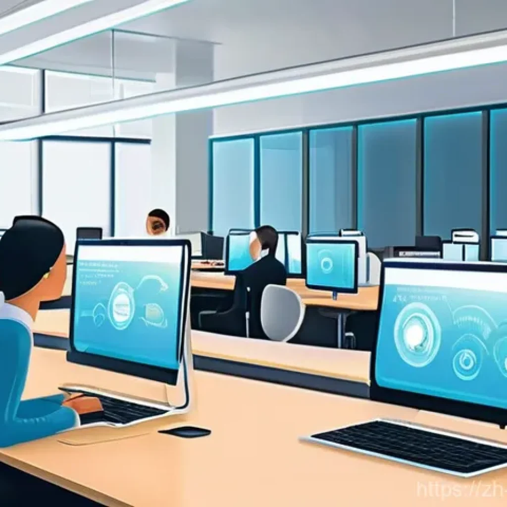 정보보안학 최신 보안 기술 - **Prompt:** A dynamic and visually rich illustration depicting the "Zero Trust Architecture." Show a...